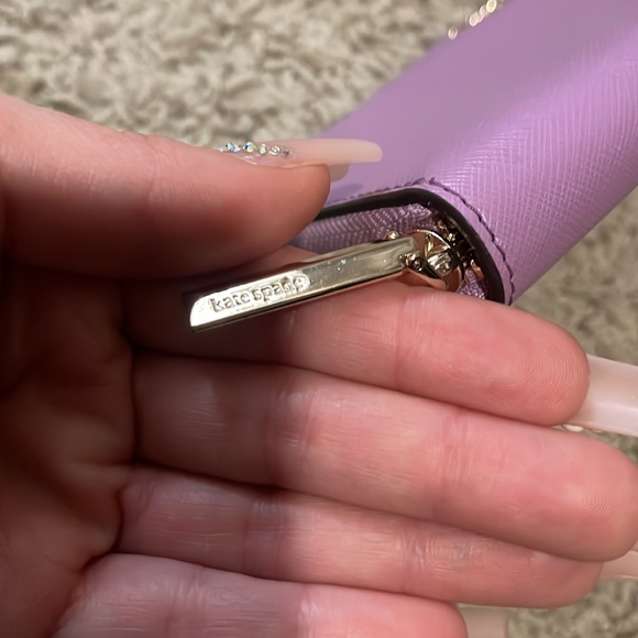 Purple Kate Spade Wallet - Picture 3 of 5